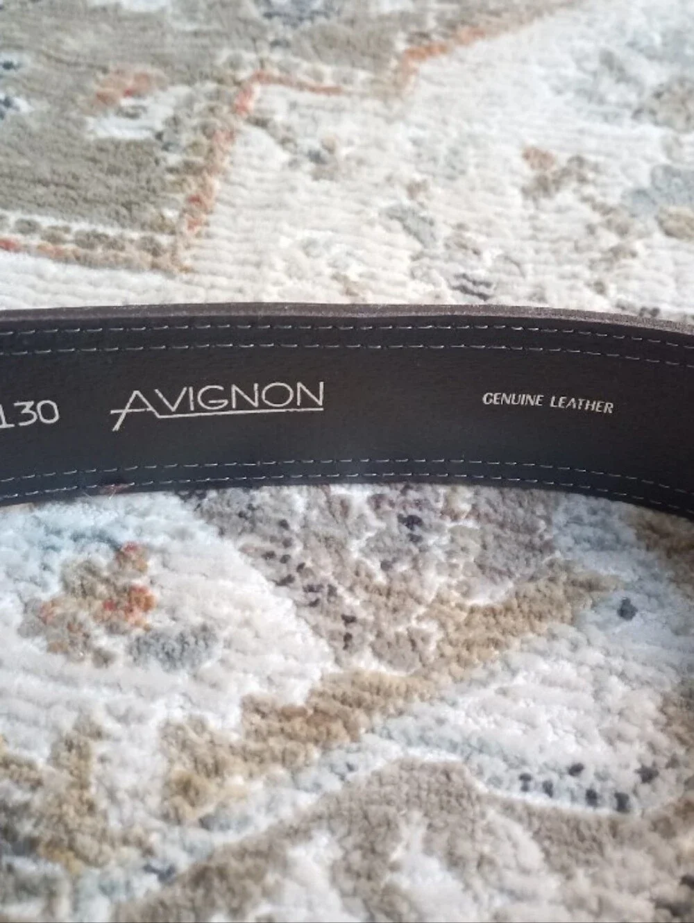 Avignon vintage leather thick braided raffia statement belt